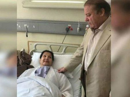 కుల్సుమ్! ఒక్కసారి కళ్లు తెరువు!: భార్యతో నవాజ్ షరీఫ్ చివరి మాటలు (వీడియో)