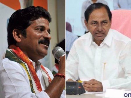 కేసీఆర్, కేటీఆర్ వస్తే బట్టలూడదీసి పంపండి, కొండను తవ్వి ఎలుకని పట్టారు: ఐటీ దాడులపై రేవంత్