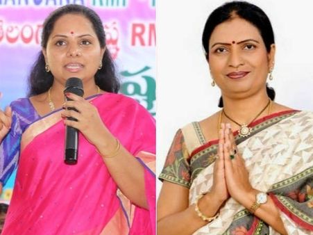 సూదితో గులాబీ రక్తం ఎక్కించండి: బాబుతో కలవడంపై కవిత, అసలు కేసీఆర్‌కు ఎవరు చెప్పారు: డీకే అరుణ