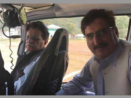 హద్దు దాటలేదు, ఆ హెలికాప్టర్‌లో పీఓకే ప్రధాని: పాక్