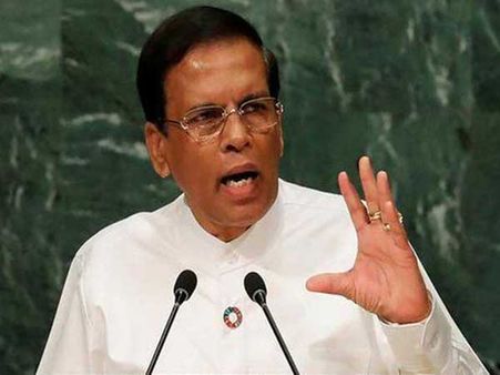 శ్రీలంక ప్రెసిడెంట్ హత్యకు భారత్ 'రా' కుట్ర కథనం: అబద్దమని మోడీకి సిరిసేన ఫోన్