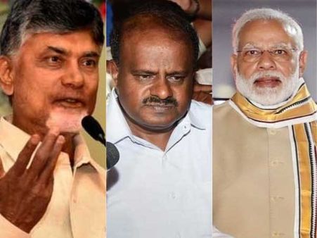 కర్ణాటక ఎన్నికల ఫలితాల్లో లక్ష మెజార్టీయా: బాబు ఆనందం! కుమారస్వామికి ఫోన్