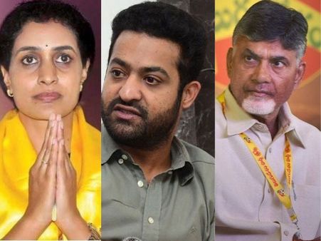 నందమూరి సుహాసినిపై కేటీఆర్ కీలక వ్యాఖ్యలు: జూ.ఎన్టీఆర్‌కు చంద్రబాబు చెక్ ఎలా?