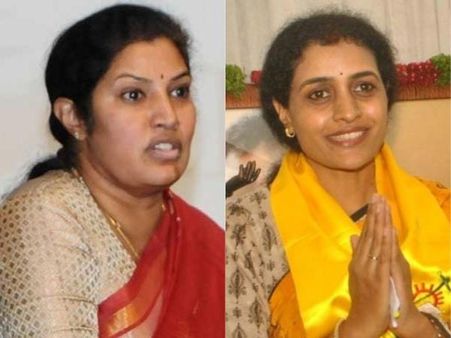 నందమూరి సుహాసినికి పురంధేశ్వరి ఆశీర్వాదం, టీడీపీ అభ్యర్థికి జగపతిబాబు మద్దతు