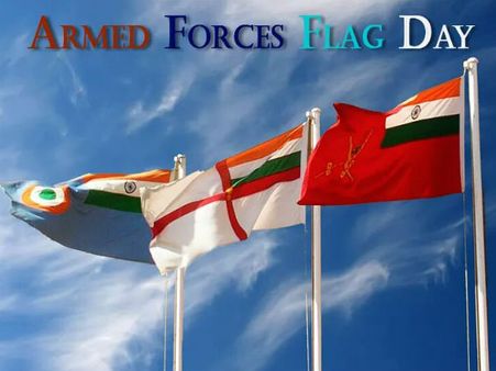 నేడు త్రివిధ దళాల పతాక దినోత్సవం: త్యాగానికి ప్రతిరూపం సైనికుడు...రండి వారిని ఆదుకుందాం