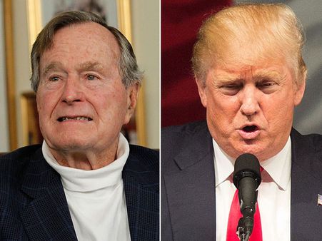 బుష్ భౌతిక కాయం తరలించేందుకు బోయింగ్ 747.. అమెరికా అధ్యక్షుడు ట్రంప్ ప్రకటన