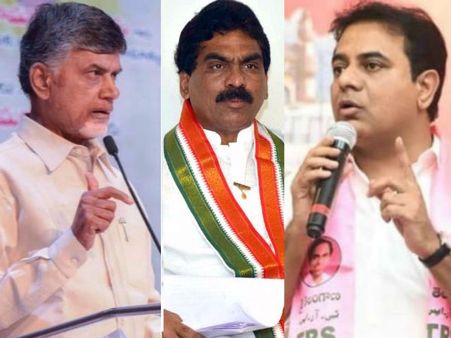సర్వే ఎఫెక్ట్: బాబు దుష్ప్రచారం అంటూ కేటీఆర్, దెబ్బకు దెబ్బ.. వాట్సాప్ సంభాషణ బయటపెట్టిన లగడపాటి