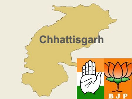 ఛత్తీస్‌గఢ్‌లో బీజేపీదే గెలుపు, కాంగ్రెస్ వైపు ఓ సర్వే మొగ్గు: ఎవరేం చెప్పారంటే?