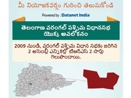 తెలంగాణ అసెంబ్లీ ఎన్నికలు: వరంగల్ పశ్చిమ నియోజకవర్గం గురించి తెలుసుకోండి