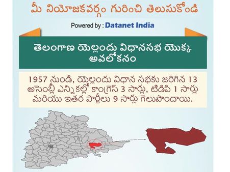 తెలంగాణ అసెంబ్లీ ఎన్నికలు: ఇల్లందు నియోజకవర్గం గురించి తెలుసుకోండి