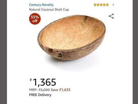 కొబ్బరిచిప్ప ఖరీదు అంతనా, నిజమా?: ఐపీఎస్ అధికారిణి ట్వీట్, ధర తెలిస్తే షాకవుతారు