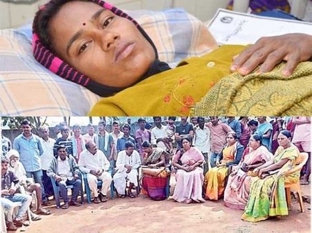 గర్భిణీపై దాడి...! అంగన్‌వాడీ ఆయాపై వేటు