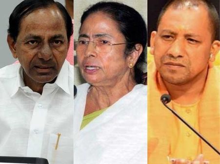 మూడ్ ఆఫ్ ది నేషన్, బెస్ట్ సీఎం: కేసీఆర్, మమతకంటే యోగి ఆదిత్యనాథ్‌కే ఎక్కువ మార్కులు!