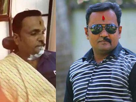 శబరిమల ఘటనపై వినూత్న నిరసన.. సగం మీసం తీసేసిన వైనం