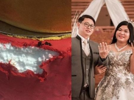 వైరల్ : 5లక్షలకు థర్మాకోల్ కేక్...! వెడ్డింగ్ ప్లానర్స్ నిర్వాకం