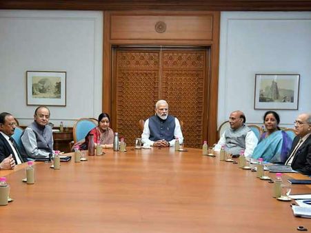 పీవోకేలో దాడి నేపథ్యంలో కేంద్ర క్యాబినెట్ అత్యవసర భేటీ