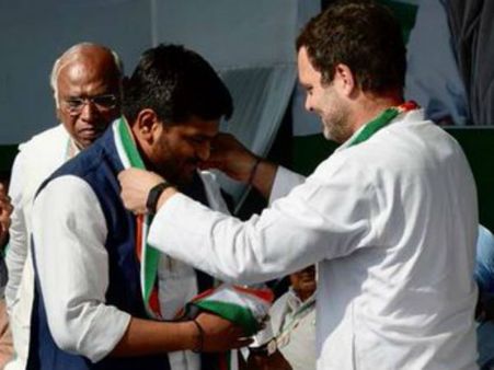 కాంగ్రెస్ పార్టీలో చేరిన హార్దిక్ పటేల్, మసూద్ అజహర్‌ను వదిలేసిందే బీజేపీ.. రాహుల్ గాంధీ