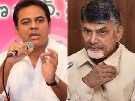 దొంగతనం చేసి చిల్లర వేషాలు..! చంద్రబాబు, లోకేశ్‌పై కేటీఆర్ నిప్పులు