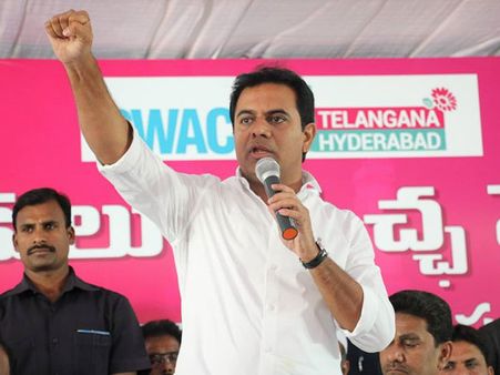 16 ఎంపీలు గెలిస్తే కాళేశ్వ‌రానికి జాతీయ హోదా ఉరుక్కూంటూ వ‌స్త‌ది..! శంషాబాద్ స‌భ‌లో కేటీఆర్.!!