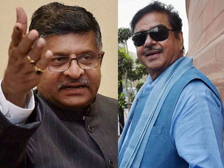 ధిక్కార స్వర ఫలితం : శత్రుఘ్నసిన్హాకు దక్కని టికెట్, పాట్నాసాహిబ్ నుంచి రవిశంకర్ ప్రసాద