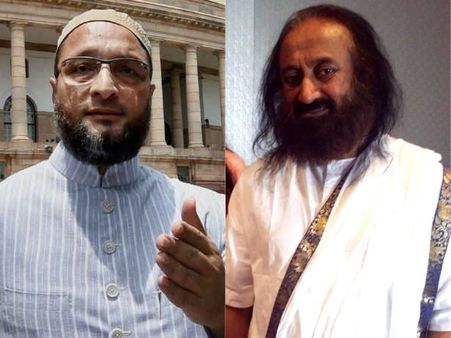 భారత్.. మరో సిరియా అవుతుందన్న శ్రీశ్రీ రవిశంకర్ కు కమిటీలో స్థానం కల్పించడమా?: ఒవైసీ