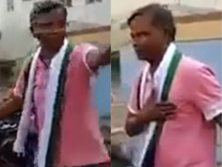 వైసీపీ అభ్యర్థి వింత చేష్టలు .. పీక్స్ టైమ్ లో వైసీపీ కి తలనొప్పులు