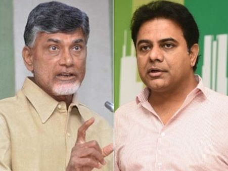 చంద్రబాబుపై కేటీఆర్ సెటైర్లు ...బాబు అరుపులు , కేకలు వర్కవుట్ కాలేదేమో