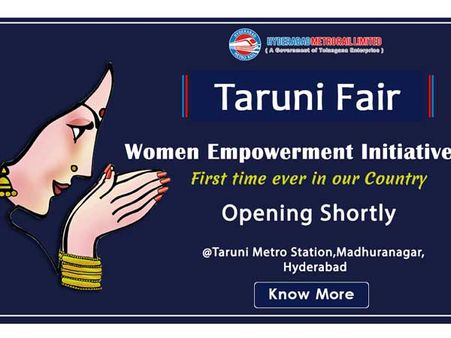 లేడీస్ స్పెషల్.. మహిళల కోసం, మహిళల చేత 'మెట్రో' ఎగ్జిబిషన్