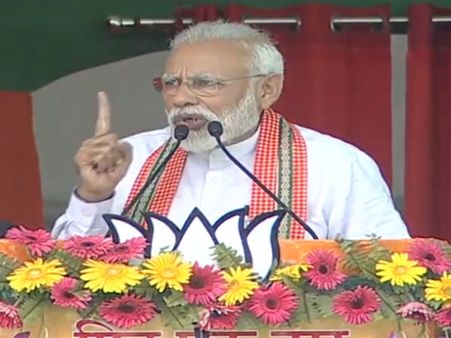 మహనీయులకు ప్రాంతీయత అంటగట్టింది కాంగ్రెస్సే..! గుజరాత్ ఎన్నికల ప్రచారంలో నిప్పులు చెరిగిన మోదీ..!!