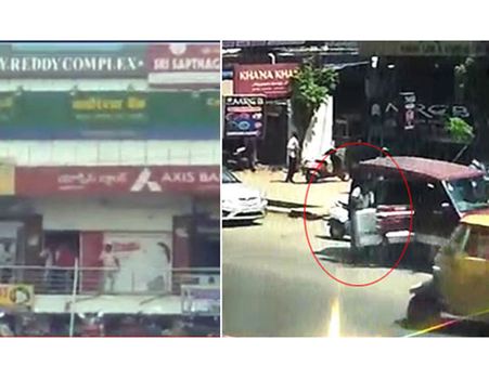చిల్లర పడేశారు.. లక్షలు దోచేశారు.. ఏటీఎం నగదు చోరీలో డైవర్షన్ (వీడియో)