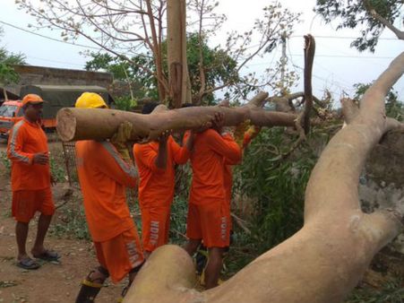 రంగంలో ఎన్డీఆర్ఎఫ్: జోరువానలోనూ సహాయక చర్యలు ముమ్మరం