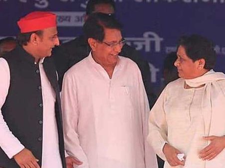 టైమ్స్ నౌ వీఎంఆర్ ఎగ్జిట్ పోల్స్ .. యూపీలో ఎన్డీఏకు గట్టి దెబ్బ కొట్టనున్న మహాఘట్ బంధన్