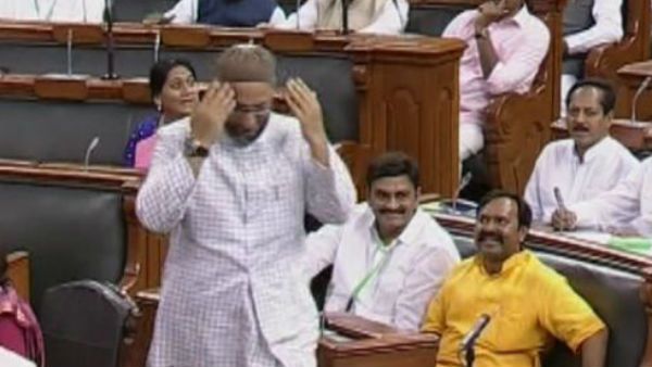 అసదుద్దీన్ లేవగానే భారత్ మాతాకీ జై నినాదాలతో హోరెత్తిన ‌లోక్‌సభ.. తడబడ్డ రేవంత్, నామా, కోమటిరెడ్డి..