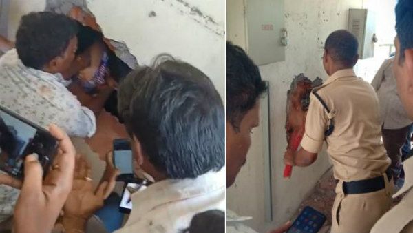 వామ్మో .. లిప్ట్‌లో బాలుడు, గోడబద్దలు కొట్టిన సిబ్బంది ...