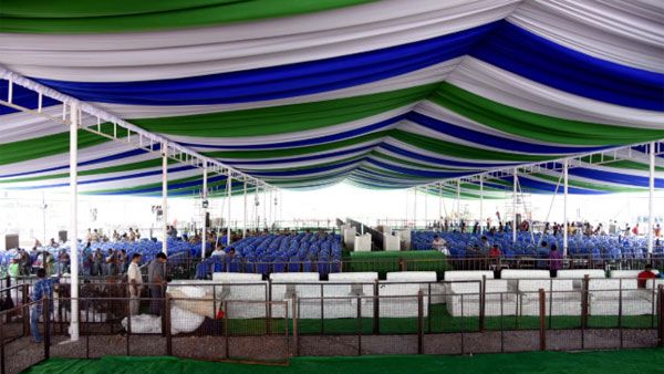 జ‌గ‌న్ టీం @ 25 : నేడే మంత్రుల ప్ర‌మాణ స్వీకారం: స‌ర్వం సిద్దం..భారీ వ‌ర్షం..!