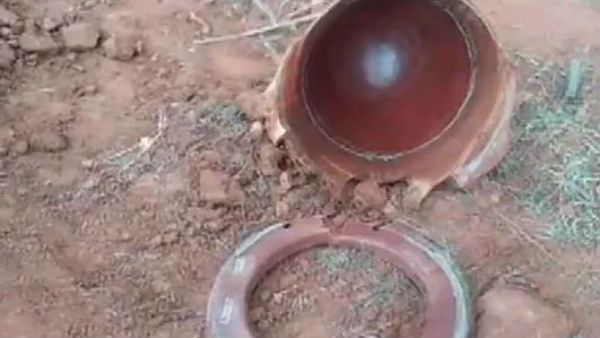 పొలంలో పడిపోయిన తేజస్ ఫ్యూయల్ ట్యాంక్