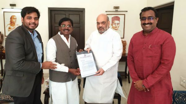 అమిత్ షా తో భేటీ అయిన వివేక్ ... లైన్ క్లియర్ ... కానీ అదే అడ్డు