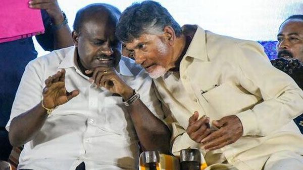 చంద్ర‌బాబు మెడ‌కు చుట్టుకుంటోన్న కుమార‌స్వామి రాజీనామా