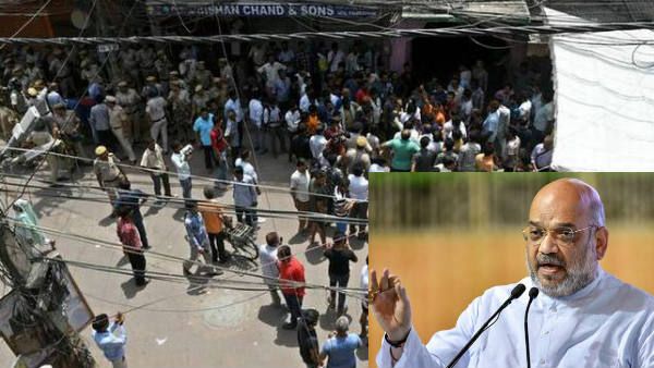 హస్తిన ఘర్షణలపై కేంద్రం సీరియస్..! ఢిల్లీ సీపీకి అమిత్ షా సమన్లు