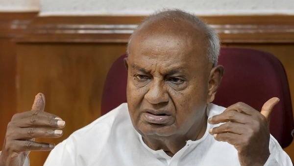 జాతీయ పార్టీ ఇలా చేయడం నేనేప్పుడు చూడలేదు... దేవేగౌడ