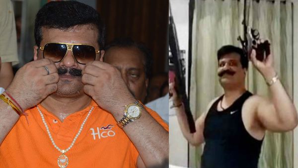 గన్నులు చూపిస్తూ డాన్సులు చేసిన బీజేపీ ఎమ్మెల్యేకు షాక్..! ఆరేళ్లపాటు పార్టీ నుంచి నిషేదం..!!