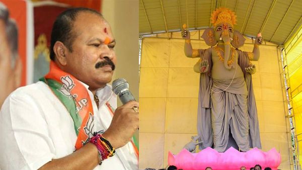 అమరావతిలో మొదటిసారి 30 అడుగుల ఎకో ఫ్రెండ్లీ గణేష్ ... కన్నా ఆధ్వర్యంలో నవరాత్రులు