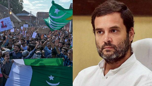 కశ్మీర్ మాదే పాకిస్థాన్‌తో సహ, ఏ దేశం జోక్యం చేసుకోవద్దు...! రాహుల్ గాంధీ యూటర్న్