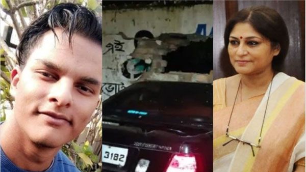 ఎంపీ కొడుకా మజాకా.. కారులో రయ్ రయ్.. క్లబ్ గోడను ఢీ.. గజగజ వణికిన స్థానికులు