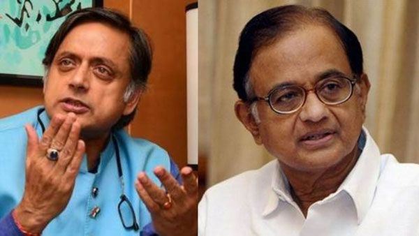 గుండె ధైర్యం చూపారు, ‘నీడ కూడా దెయ్యమే’: చిదంబరంకు శశిథరూర్ సపోర్ట్