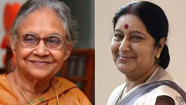 ఆప‌ద‌లో ఉన్న వారికి అమ్మ‌గా : 15 రోజుల్లో ఇద్ద‌రు మాజీ సీఎంలు : షీలా దీక్షిత్‌..సుష్మా స్వ‌రాజ్‌..!