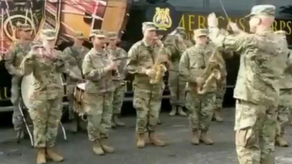 అమెరికా సైన్యం నోట ‘జన గణ మన’.. సోషల్ మీడియాలో వీడియో వైరల్...(వీడియో)