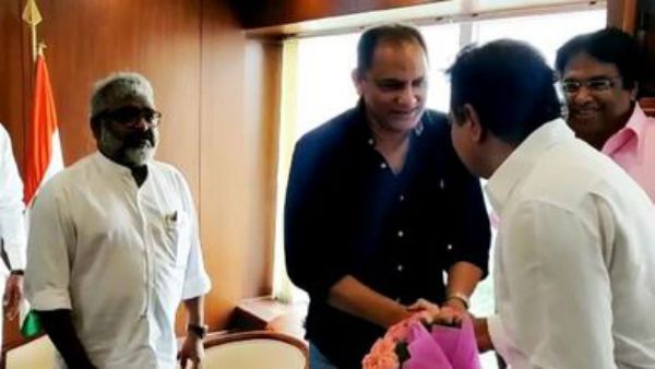 టీఆర్‌ఎస్‌లోకి అజారుద్దీన్: కేటీఆర్‌తో భేటీ తర్వాత..