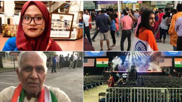 హోడీ మోడీ: హూస్టన్ మోడీ మయం, 100 నిమిషాలపాటు ట్రంప్, ఎన్నారైల హోరు