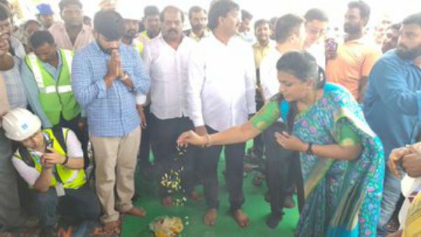 చైనా సంస్థకు భూమిపూజ: 75 శాతం ఉద్యోగాలు స్థానికులకే..!